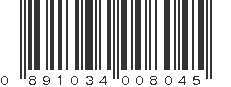 UPC 891034008045