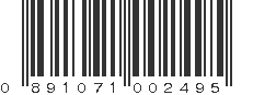 UPC 891071002495