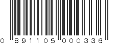 UPC 891105000336