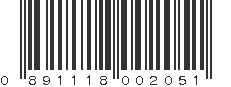 UPC 891118002051