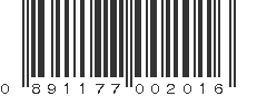 UPC 891177002016