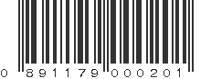 UPC 891179000201