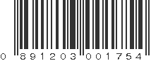 UPC 891203001754