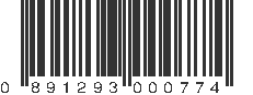 UPC 891293000774