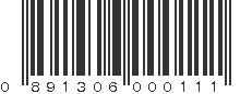 UPC 891306000111