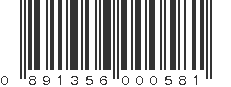 UPC 891356000581