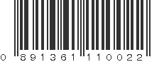 UPC 891361110022