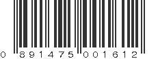 UPC 891475001612