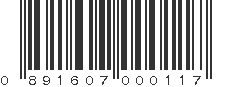 UPC 891607000117