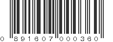 UPC 891607000360