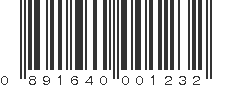 UPC 891640001232