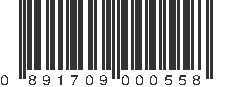 UPC 891709000558