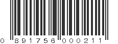 UPC 891756000211