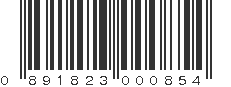 UPC 891823000854