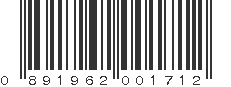 UPC 891962001712