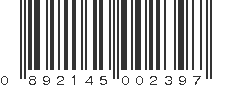 UPC 892145002397