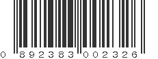 UPC 892383002326