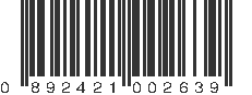 UPC 892421002639