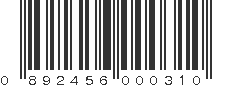 UPC 892456000310