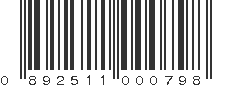 UPC 892511000798