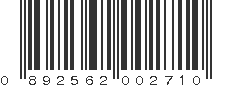 UPC 892562002710