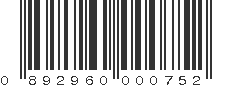 UPC 892960000752