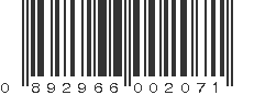 UPC 892966002071