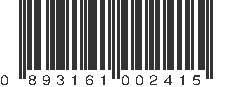 UPC 893161002415