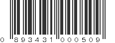 UPC 893431000509