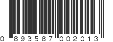 UPC 893587002013