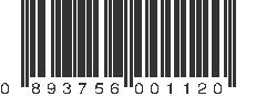 UPC 893756001120