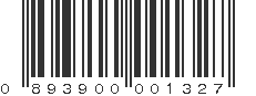 UPC 893900001327