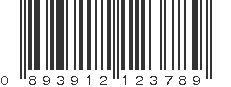 UPC 893912123789