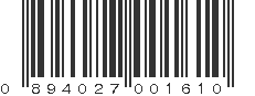 UPC 894027001610