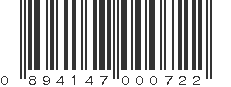 UPC 894147000722