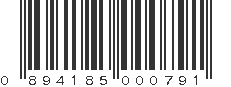 UPC 894185000791