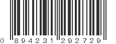 UPC 894231292729