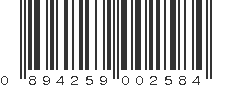 UPC 894259002584