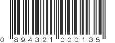 UPC 894321000135