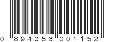 UPC 894356001152