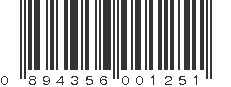 UPC 894356001251