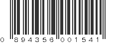 UPC 894356001541