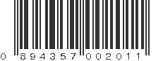 UPC 894357002011