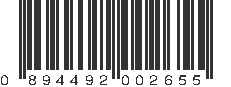 UPC 894492002655