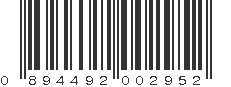 UPC 894492002952