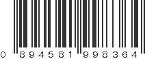 UPC 894581998364