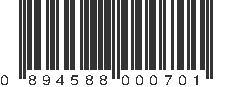 UPC 894588000701