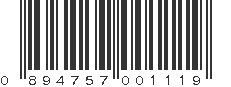 UPC 894757001119