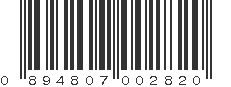 UPC 894807002820