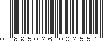 UPC 895026002554